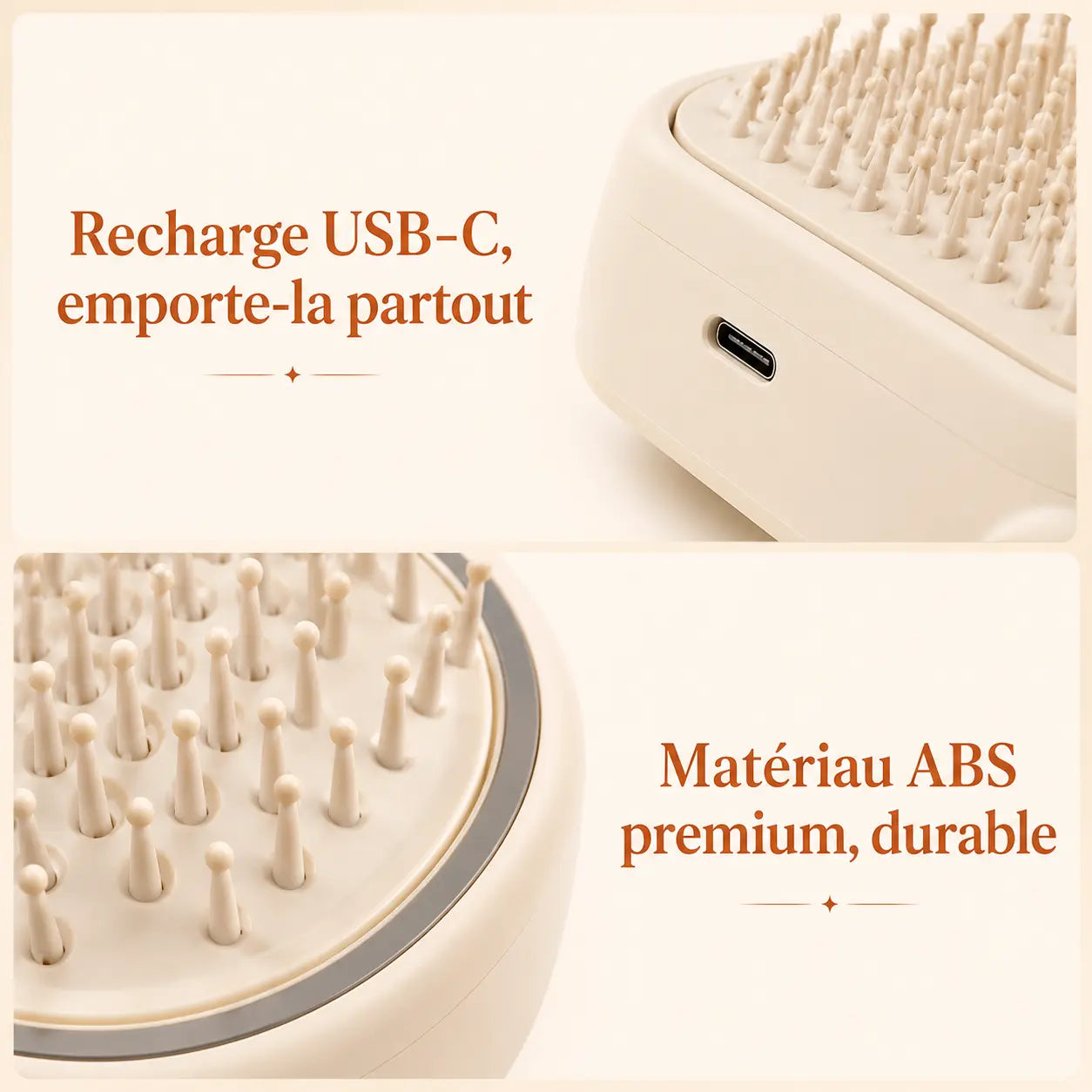 Bruméo — Brosse Anti-Frisottis à Brume
