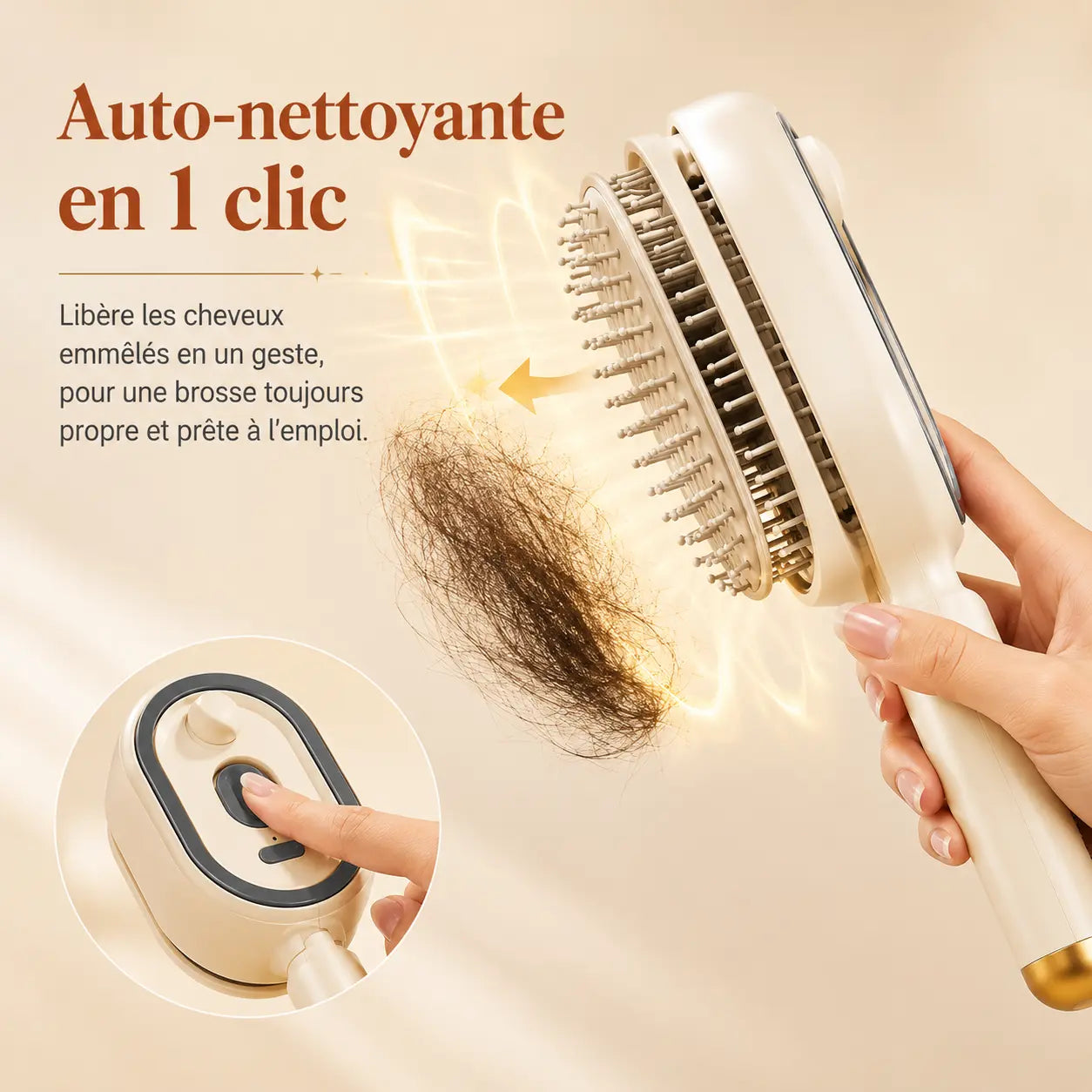 Bruméo — Brosse Anti-Frisottis à Brume