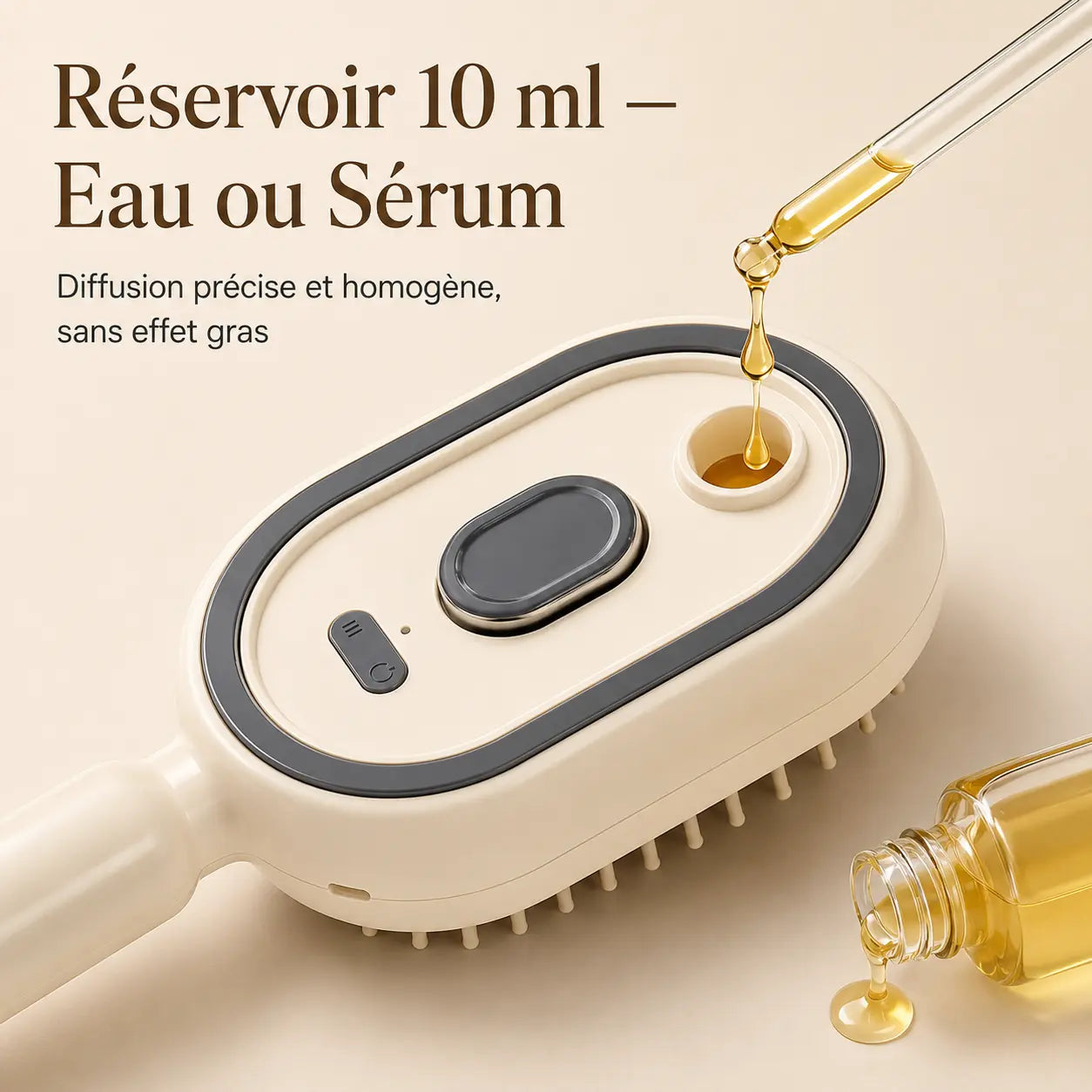 Bruméo — Brosse Anti-Frisottis à Brume