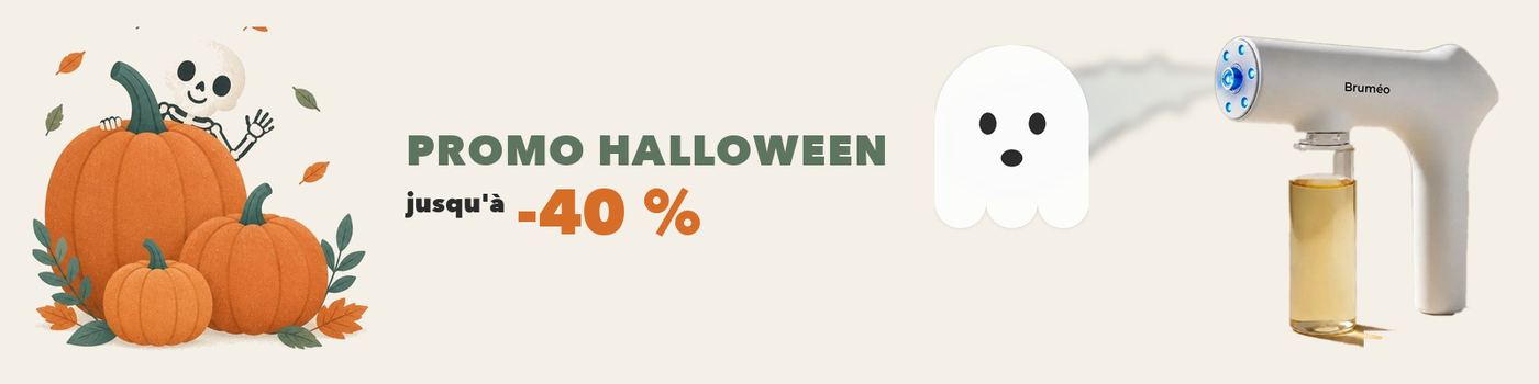 Promo Halloween jusqu'à -40 %